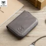 Card Wallet- Zipper -Gray