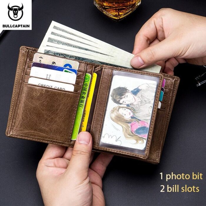 Dark Brown Wallet-Genuine Leather